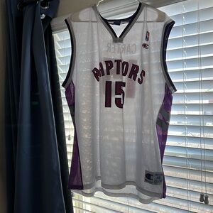 Vintage Champion Toronto Raptors Vince Carter #15 Jersey